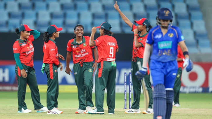 আমিরাতকে হারিয়ে সেমিফাইনালে বাংলাদেশ