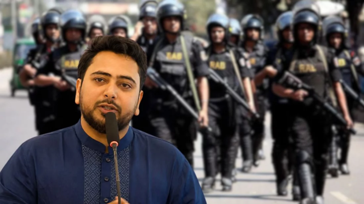 এসআরবি প্রতিষ্ঠা নতুন মোড়কে র‍্যাবকে ফিরিয়ে আনা: নাহিদ ইসলাম
